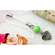 Cell Phone Charm Straps HJEW-JM00073-03-3