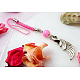Cell Phone Charm Straps HJEW-JM00089-08-3