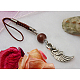Cell Phone Charm Straps HJEW-JM00089-09-3