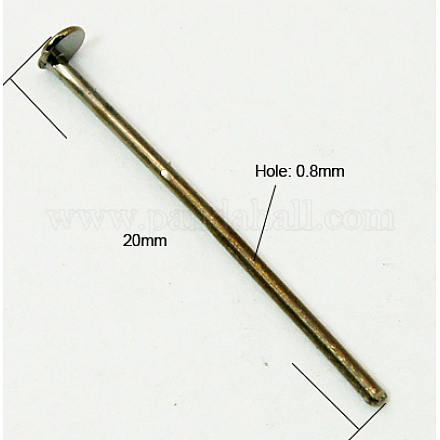 Iron Flat Head Pins HPB2.0CM-NF-1