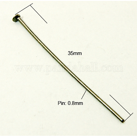 Iron Flat Head Pins HPB3.5CM-NF-1