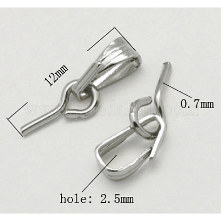 Brass Peg Bails Pin Pendants IFIN-H027-P-1