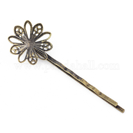 Iron Hair Bobby Pin Findings IFIN-ZX9014-AB-NF-1