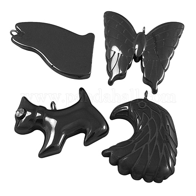 Немагнитные синтетические гематит подвески IMP039-1