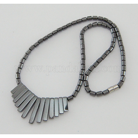 Hematite Jewelry Necklace IMN096-2-1