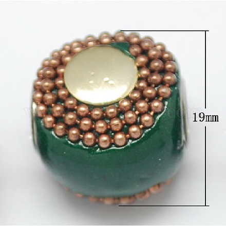 Handmade Indonesia Beads IPDL-R320-3-1