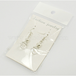 Стеклянные серьги J-JE00046-01