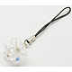 Glass Beads Mobile Straps J-JM00005-01-1