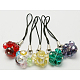 Glass Beads Mobile Straps J-JM00005-1
