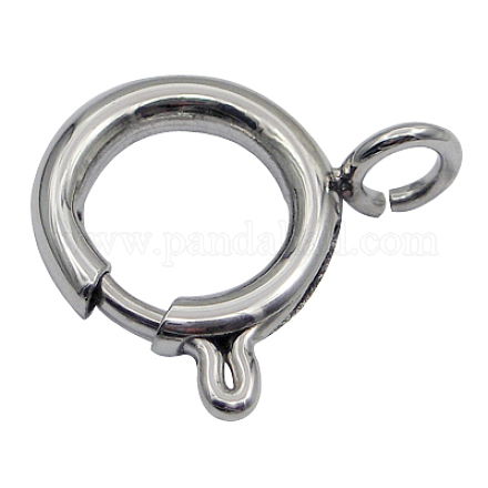 Stainless Steel Spring Clasps J0QWK-8MM-1