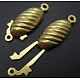 Brass Fishhook Box Clasps J0K6Q-1-1