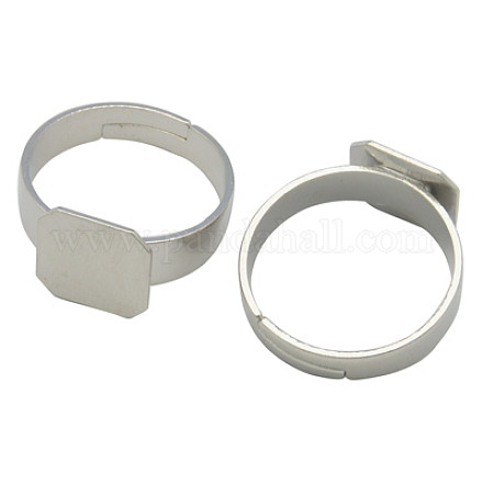 Adjustable Brass Pad Ring Components J2CKT041-1