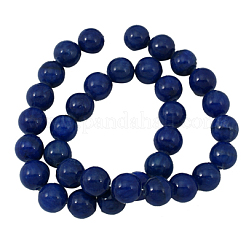 Natürliche gelbe Jade Perlen Stränge&nbsp;JBR10mm-22