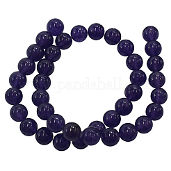 Natur gefärbt Jade Perlen Stränge&nbsp;JBR8-6mm