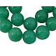 Chapelets de perles en jade jaune naturel JBR8mm-15-1