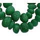 Teñidos cuentas de jade amarillo naturales JBS001-S5-1