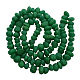 Teñidos cuentas de jade amarillo naturales JBS001-S5-2