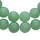 Chapelets de perles de jade blanche naturelle JBS011-4mm-2