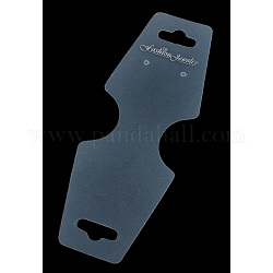 Kunststoff-Display-Karte, für Halskette verwendet, Ohrring, Armband, Anhänger und Haarspange, ca. 122 mm lang, 45 mm breit