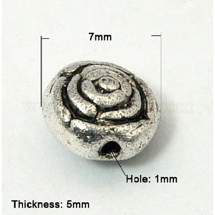 Tibetan Silberlegierung beads K08GA042-1