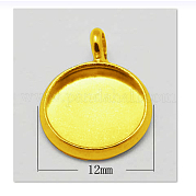 Сеттинги для кулона (кабошонов) KK-H280-G-NF
