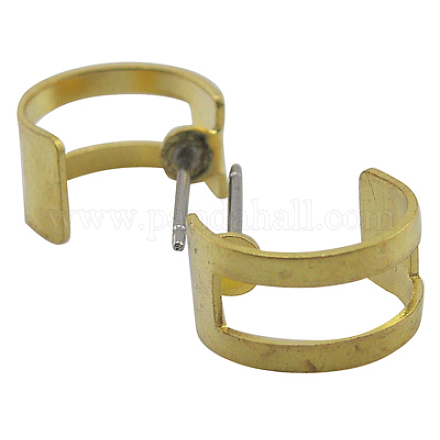 Brass Earring Findings KK-704/D1-C-1