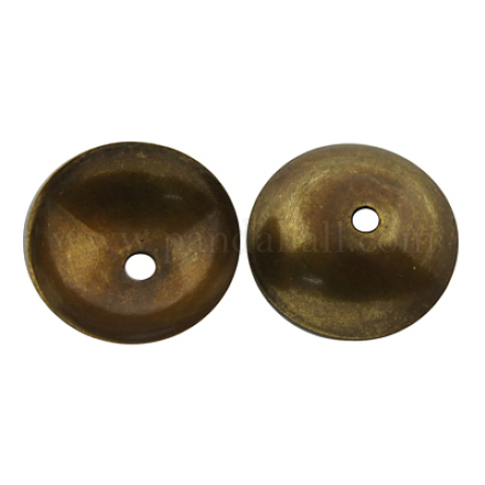 Brass Bead Caps KK-H052-AB-3-1