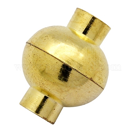 Brass Magnetic Clasps KK-J145-G-1