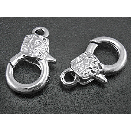 Alloy Lobster Claw Clasps KK333-NF-1