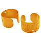 Brass Earring Findings KK-1642-3-G-1