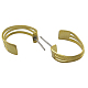 Brass Earring Findings KK-704/D4-C-1