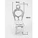 Laiton 3 d chaise pendentifs KK-D049-S-1