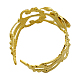 Componenti ad anello in filigrana in ottone KK-J069-G-2