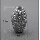 Messing strukturierte Perlen KK-N516-S-FF-1