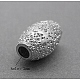 Messing strukturierte Perlen KK-N516-S-FF-2