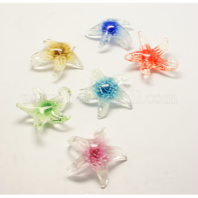 Подвески лэмпворк ручной работы LAMP-H030-M-1