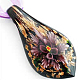 Handmade Inner Flower Lampwork Big Pendants LAMP-C1164-3-1