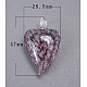 Silver Foil Glass Pendants LAMP-N022-4-1