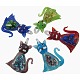 Colgantes de gatito de murano luminosos hechos a mano LAMP-Y060-M-1