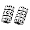 Tibetan Style Alloy Beads, Lead Free & Nickel Free & Cadmium Free, Tube, Antique Silver, 9x5x3mm, Hole: 2mm