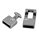 Tibetan Style Snap Lock Clasps LF11313Y-NF-1
