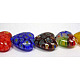 Handmade Millefiori Glass Beads Strands LK22-1