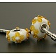Handmade Bumpy Lampwork European Beads LPDL-B001-084-1