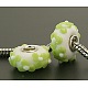 Handmade Bumpy Lampwork European Beads LPDL-B001-262-1