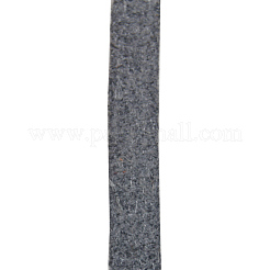 韓国のフェイクスエードコード  フェイクレース  PUレザーと  プルシアンブルー  3x1.5mm  約100ヤード/ロール（300フィート/ロール）&nbsp;LW-H001-109