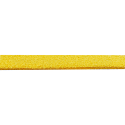 Flat Faux Suede Cord, Faux Suede Lace, Golden, About 5mm wide, 1.4mm thick, 1 m/strand