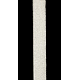 韓国のフェイクスエードコード  フェイクレース  PUレザーと  ホワイト  3x1.5mm  約100ヤード/ロール（300フィート/ロール） LW-H001-103-2