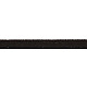スエード調コード  フェイクレース  サドルブラウン  2.5x1.4mm  約1.09ヤード（1m）/連 LW14203Y-1