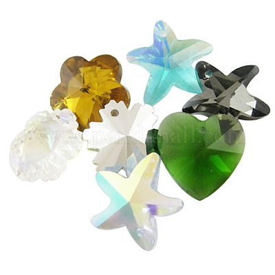 Стеклянные подвески&nbsp;M-GB001Y-1