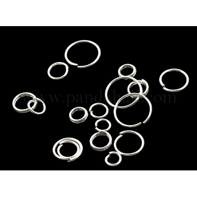 PandaHall 2000Pcs Stainless Steel Open Jump Rings 5mm Tiny Round 1mm Thick Connector Rings for Jewelry Making 